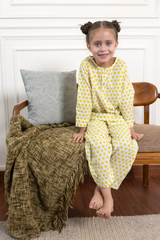 'Summer candy' Unisex Organic Cotton Mulmul Kurta Pajama Set