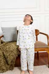 'Safari Trip' Unisex Organic Cotton Mulmul Kurta Pajama Set
