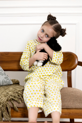 'Summer candy' Unisex Organic Cotton Mulmul Kurta Pajama Set