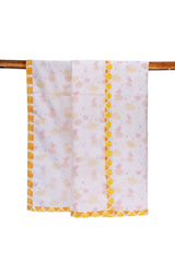 Chirpy Birds Cotton Mulmul Baby Dohar