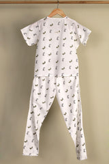 'Easter Bunny' Unisex Organic Cotton Mulmul Co-ord Set