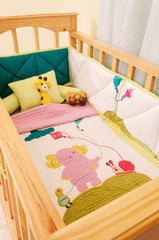 Kite Flying with Ele and Friends Cot Bedding
