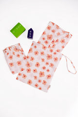 'Rose Garden' Unisex Organic Cotton Mulmul Kurta Pajama Set