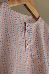 'Spring Bloom' Unisex Organic Cotton Mulmul Co-ord Set