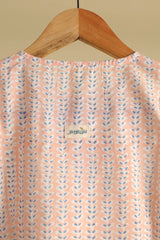 'Spring Bloom' Unisex Organic Cotton Mulmul Kurta Pajama Set