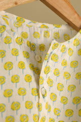 'Summer candy' Unisex Organic Cotton Mulmul Kurta Pajama Set